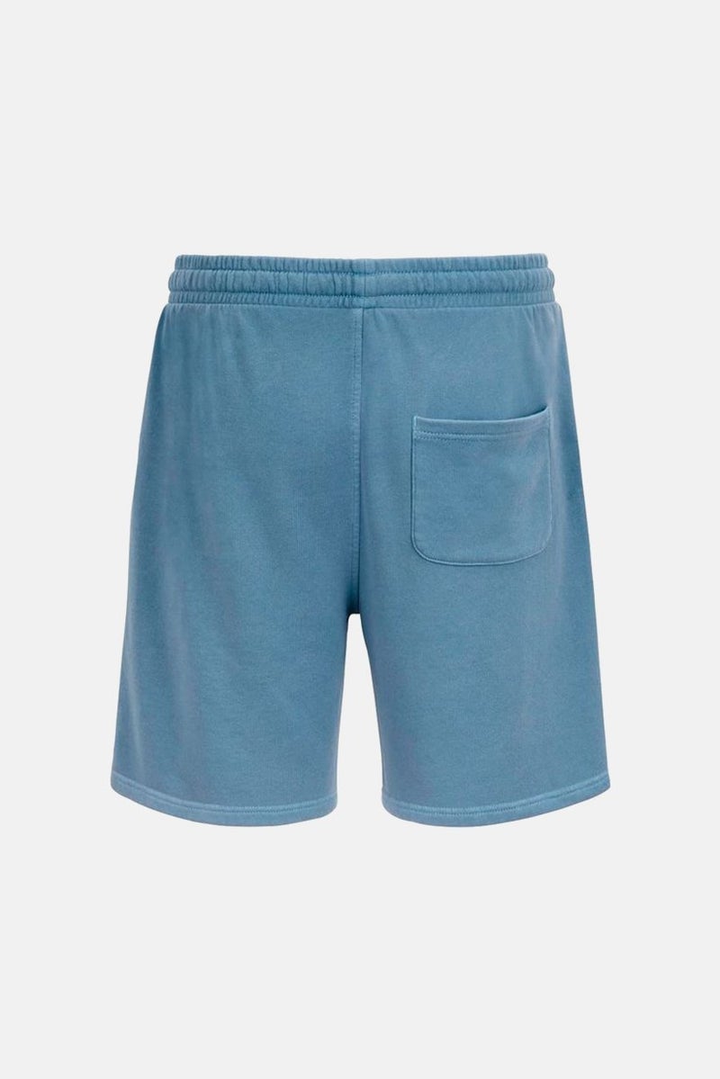 Tchibo Men Drawstring Plain Shorts, Sky Blue - Image 4